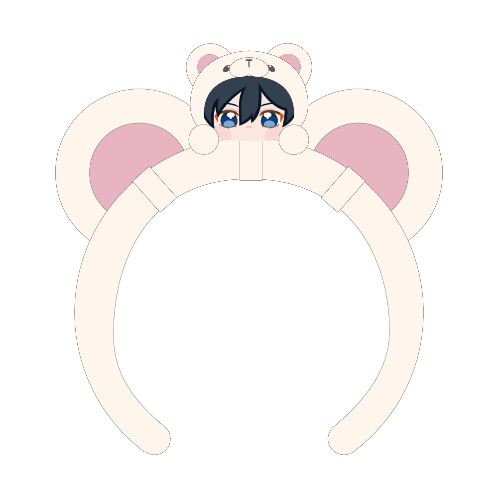 いつぬいのっかりカチューシャ[氷鷹 北斗]