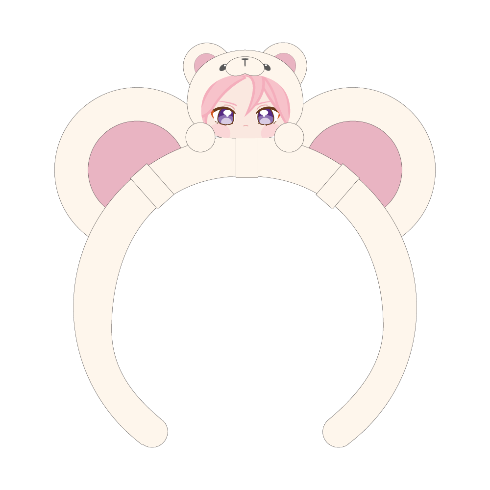 いつぬいのっかりカチューシャ[桜河 こはく]