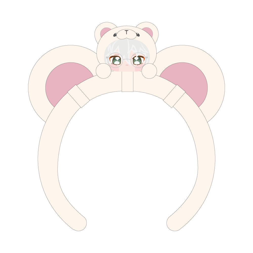 いつぬいのっかりカチューシャ[カンナ]