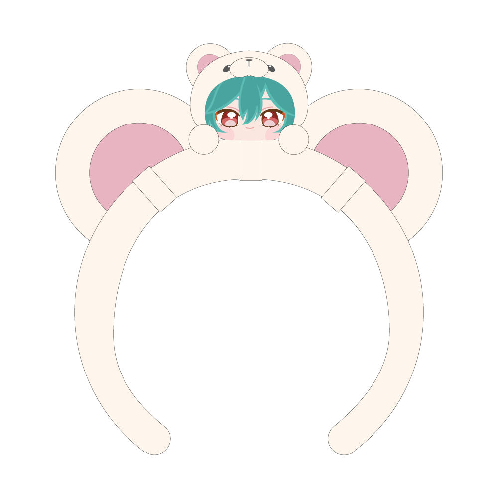 いつぬいのっかりカチューシャ[ライカ]