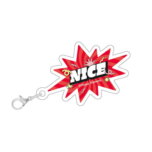 カスタムアイドル チャーム フラッシュ NICE[レッド]