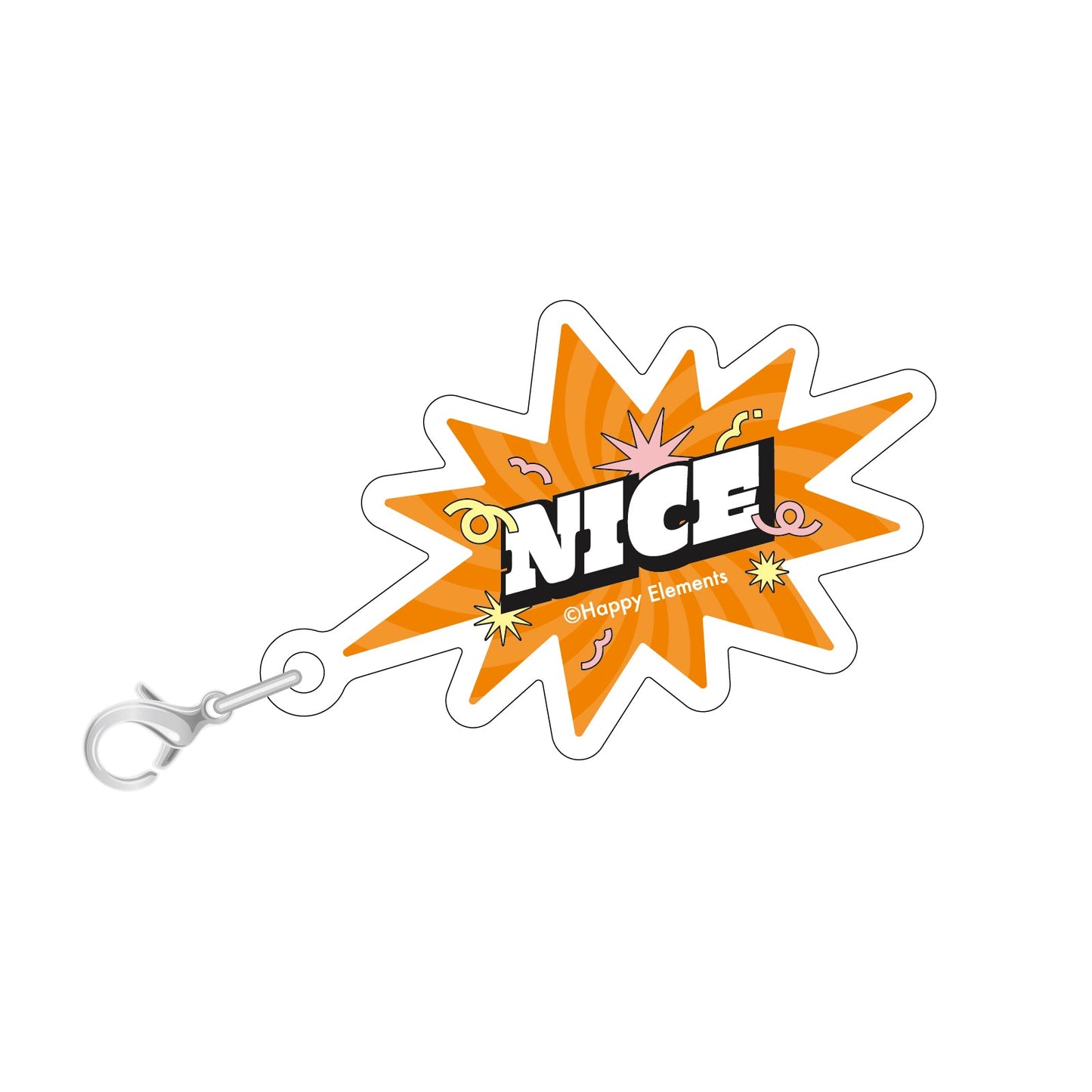 カスタムアイドル チャーム フラッシュ NICE[オレンジ]