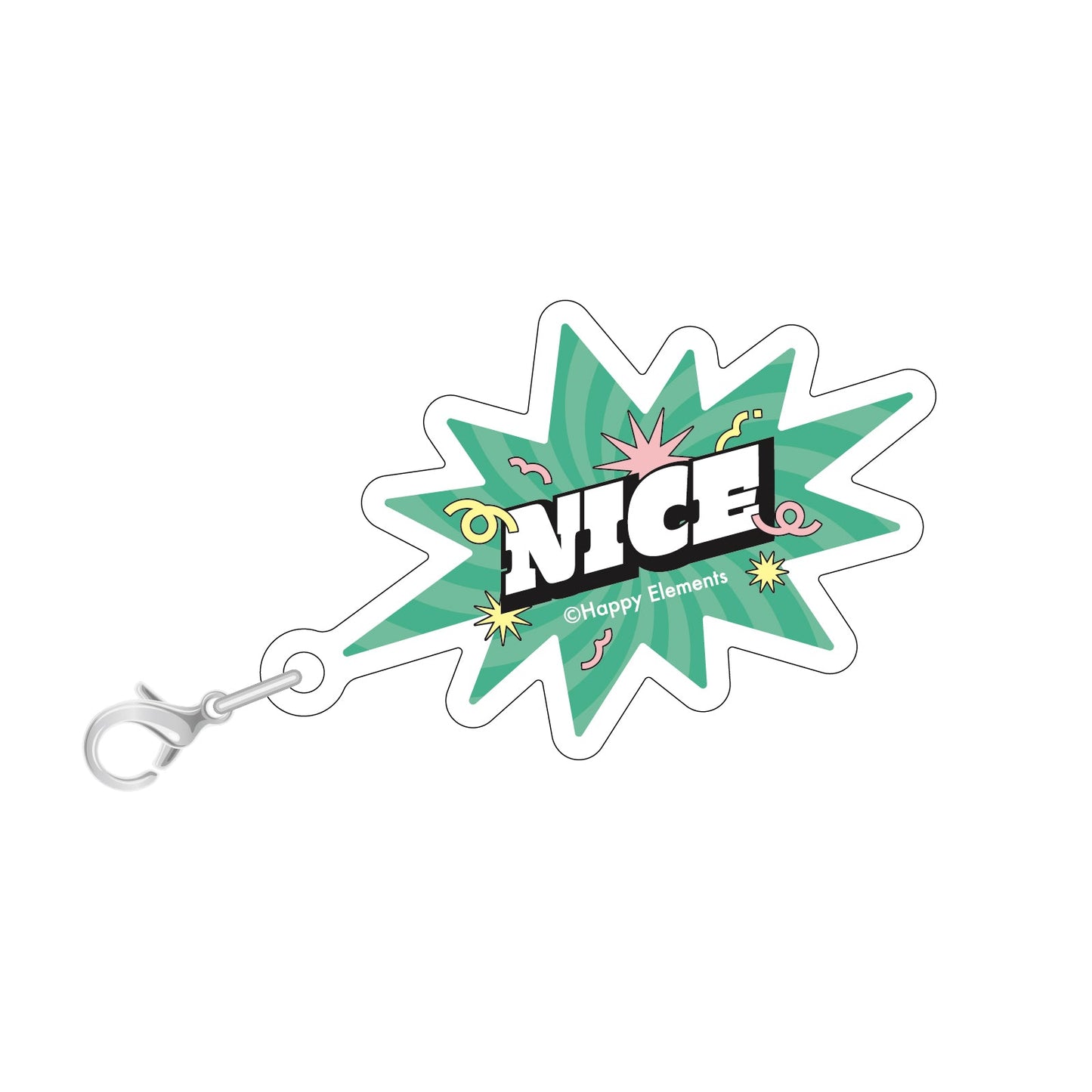 カスタムアイドル チャーム フラッシュ NICE[グリーン]