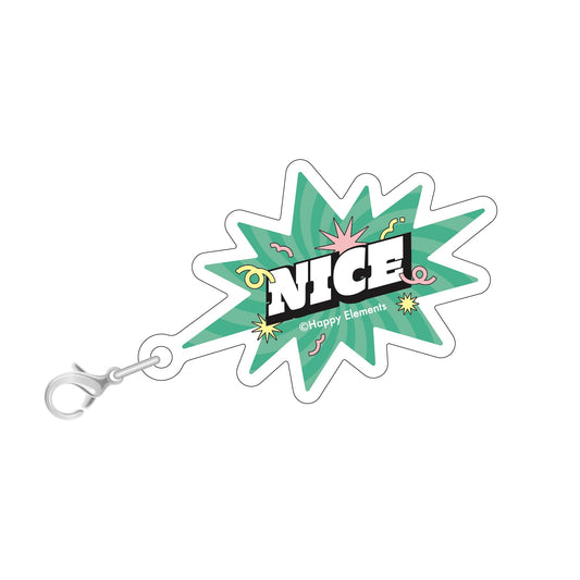カスタムアイドル チャーム フラッシュ NICE[グリーン]