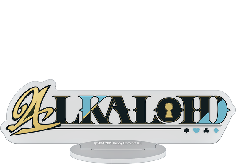 ロゴアクリルスタンド[ALKALOID]