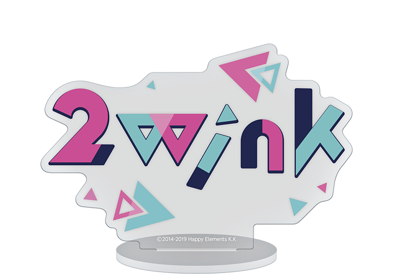ロゴアクリルスタンド[2wink]