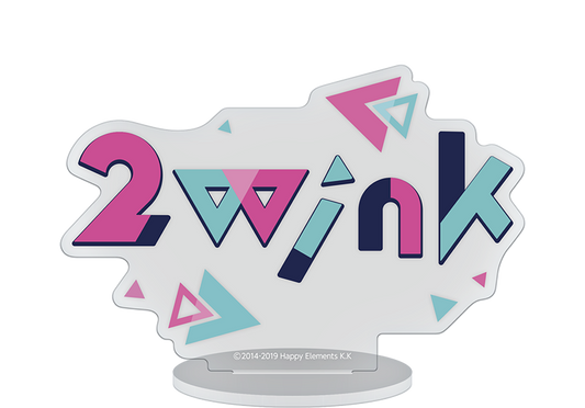 ロゴアクリルスタンド[2wink]