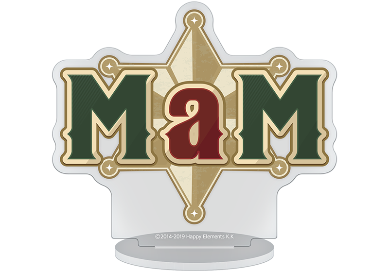 ロゴアクリルスタンド[MaM]