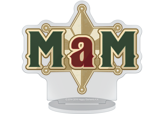 ロゴアクリルスタンド[MaM]