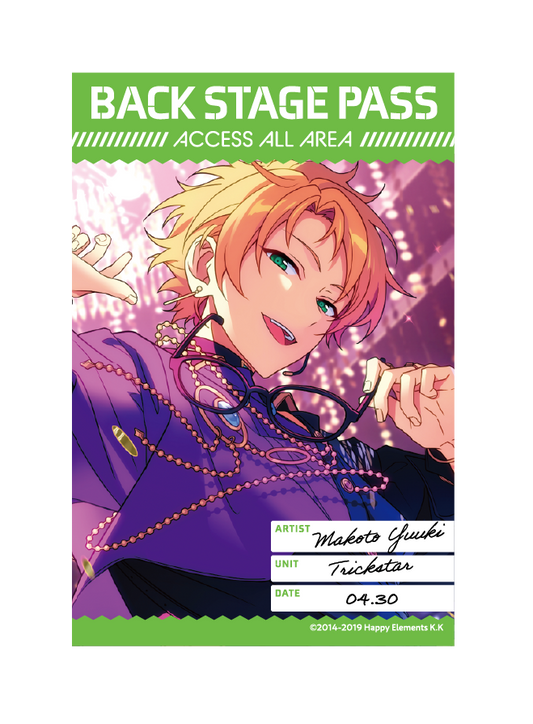 バックステージPASS風ステッカー[遊木 真]