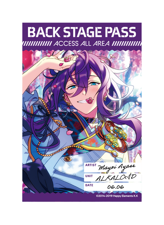 バックステージPASS風ステッカー[礼瀬 マヨイ]