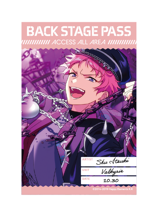 バックステージPASS風ステッカー[斎宮 宗]