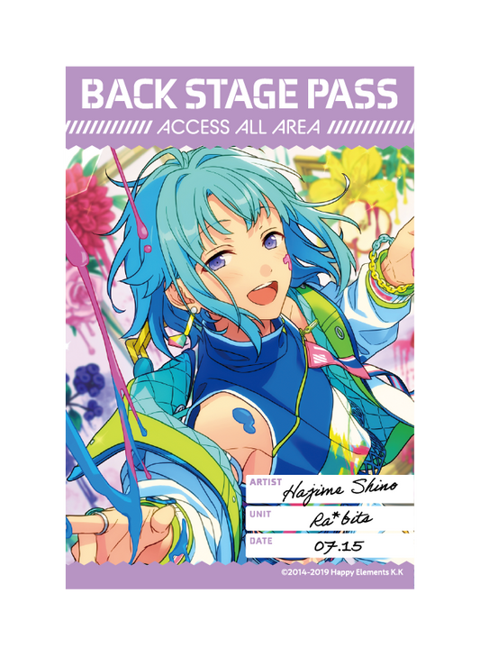 バックステージPASS風ステッカー[紫之 創]