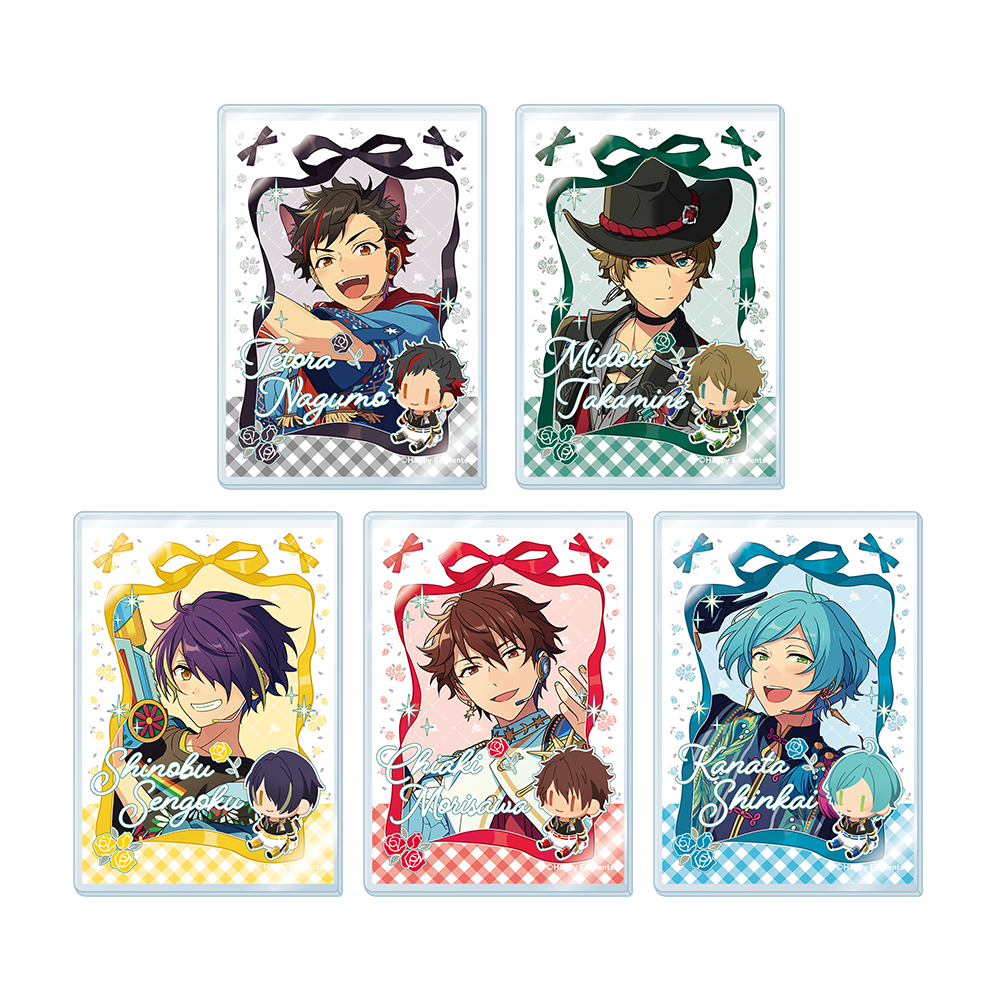ミニブロマイド＆硬質カードケースコレクション 3.流星隊[BOX]