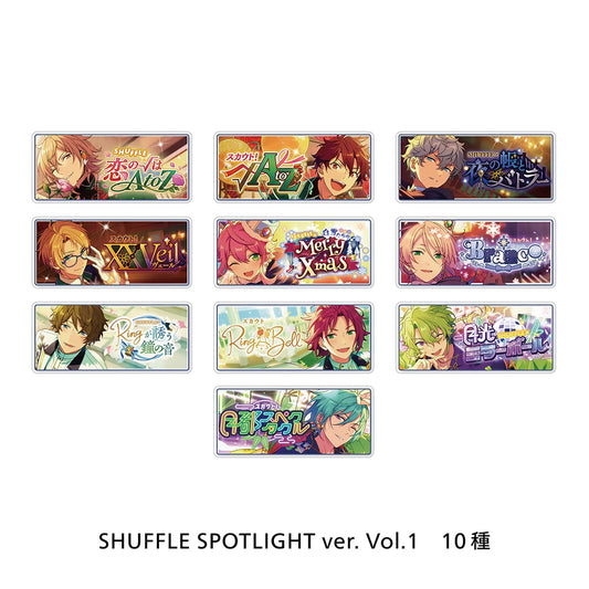 バナーバッジコレクション SHUFFLE SPOTLIGHT ver. Vol.1[バラ]