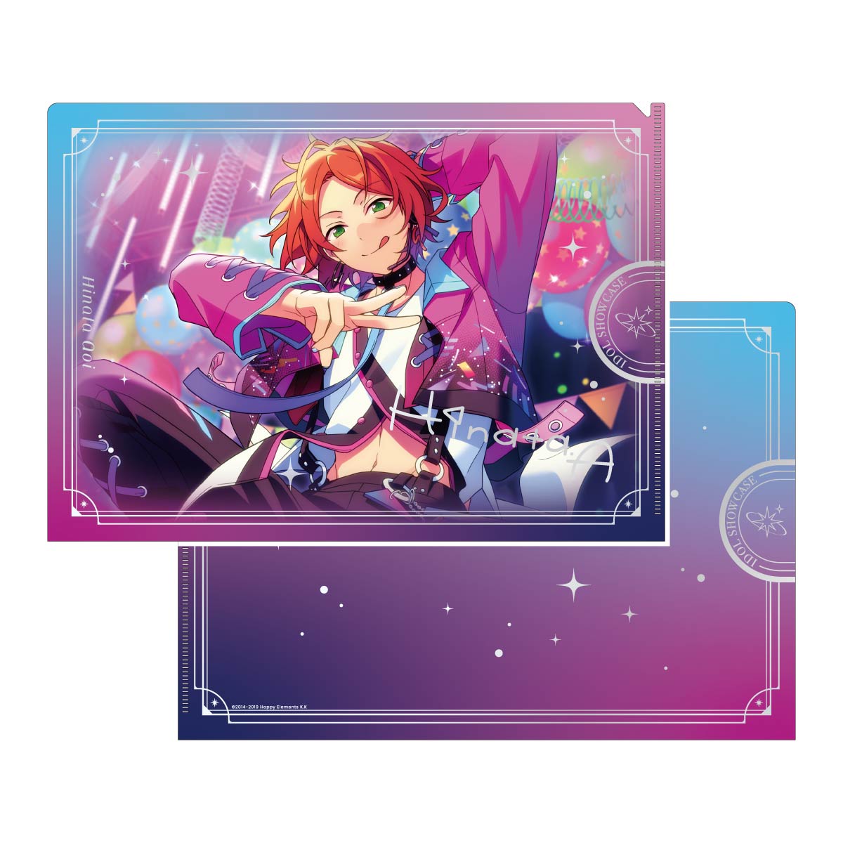 IDOL SHOWCASE クリアファイル【2wink】[葵 ひなた A]