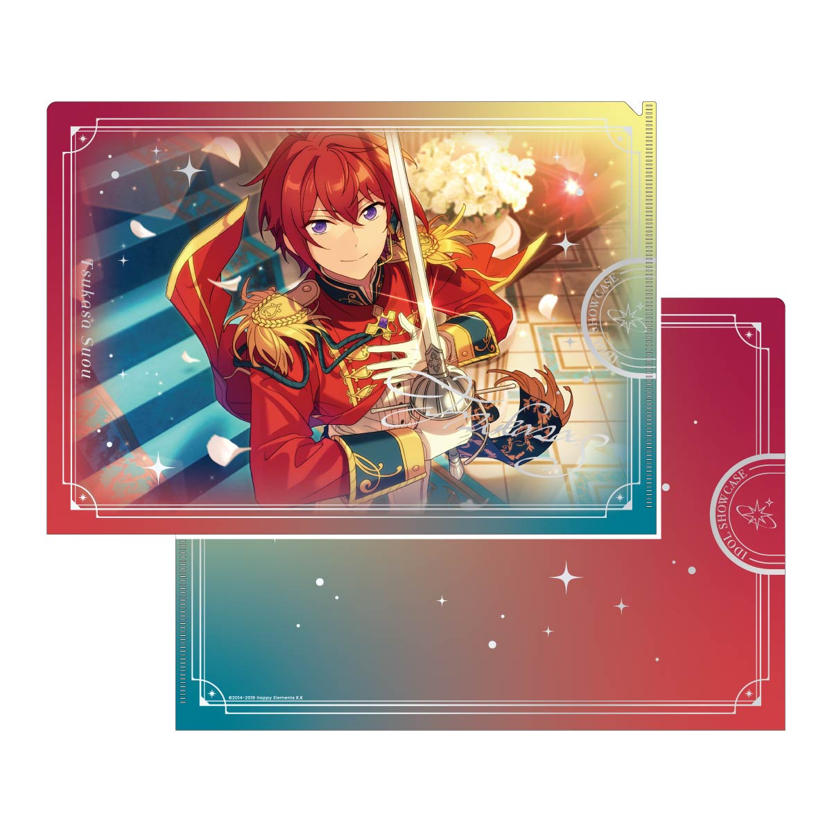 IDOL SHOWCASE クリアファイル【Knights】[朱桜 司 A]