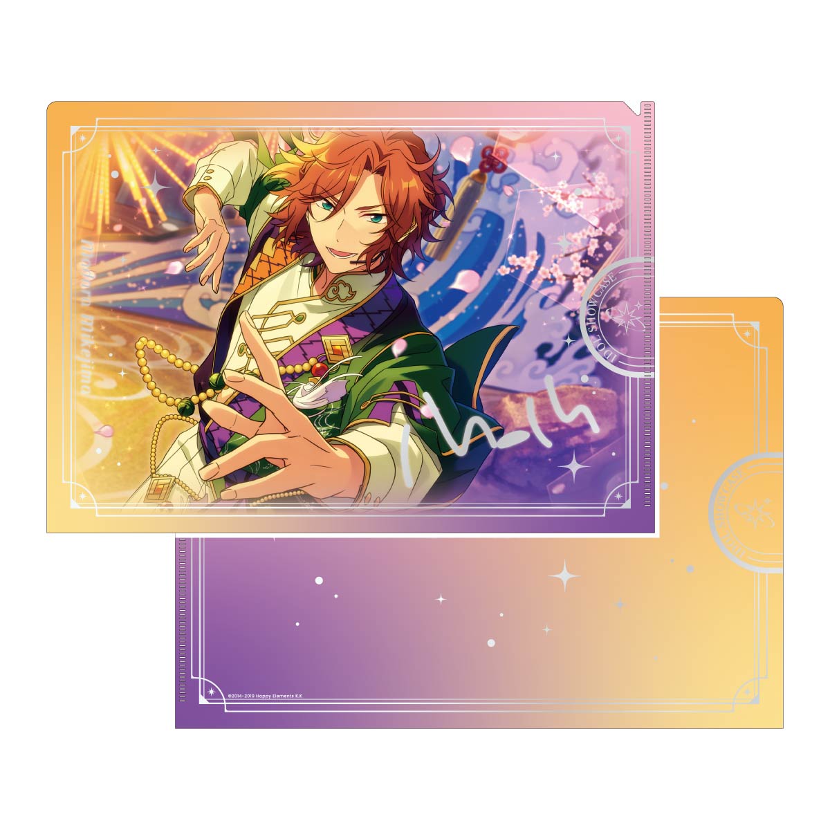 IDOL SHOWCASE クリアファイル【MaM】[三毛縞 斑 C]